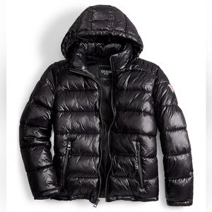 Mens Guess Puffer Coat